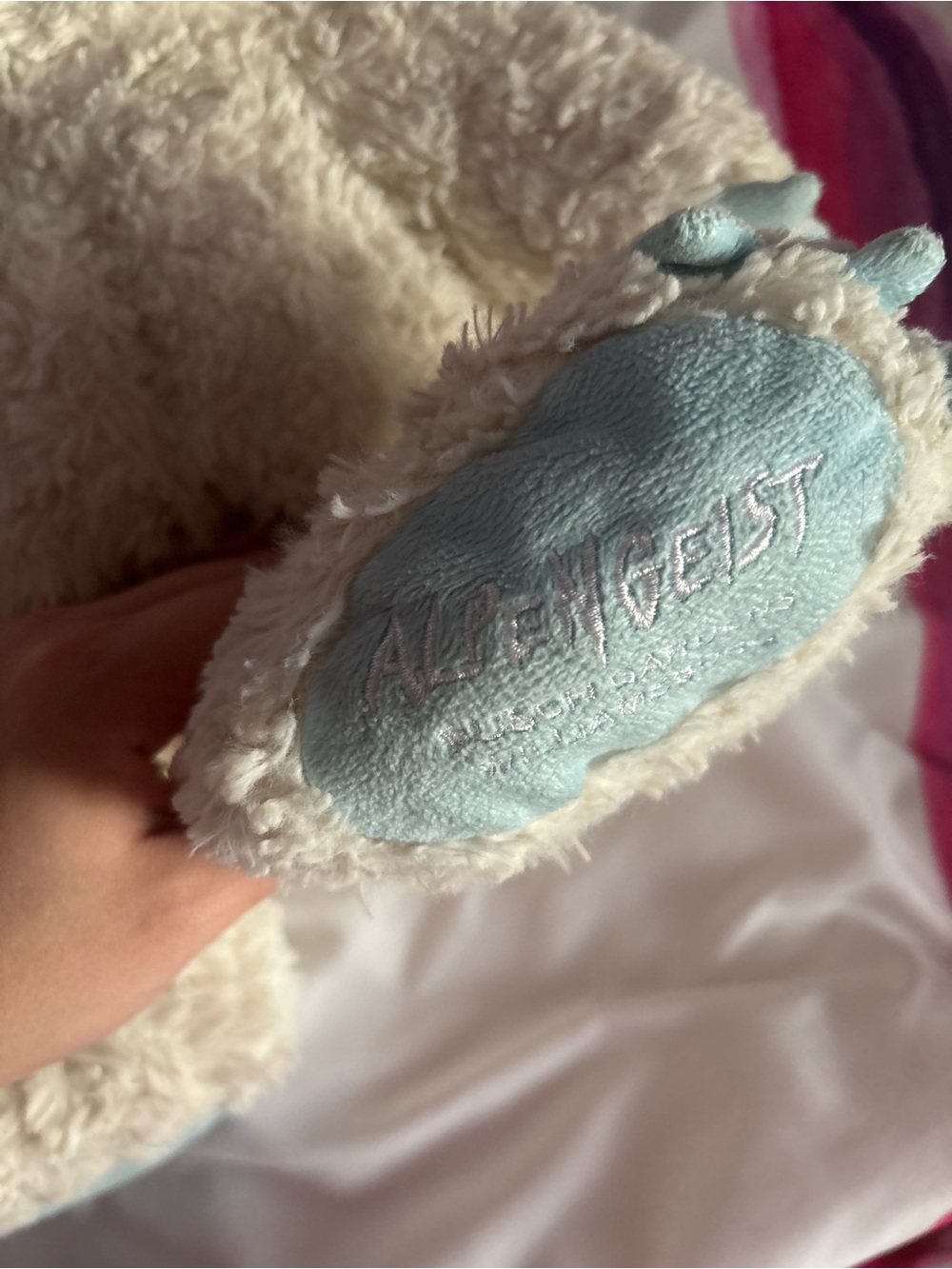 Busch Gardens Williamsburg Alpengeist Yeti Plush Abominable Snowman 16" - Picture 7 of 12